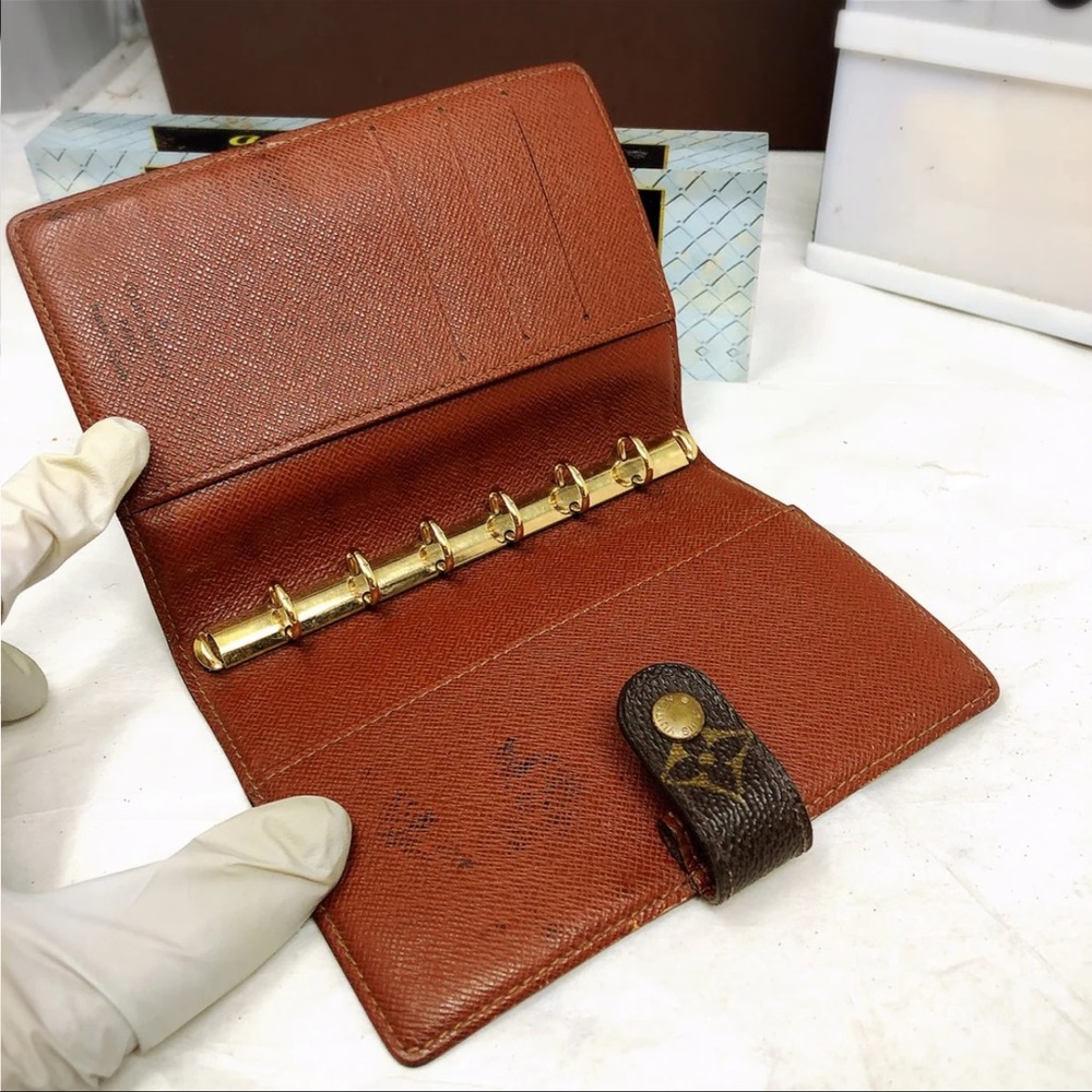Louis Vuitton Agenda PM monogram 6 rings cover - Picture 7 of 12